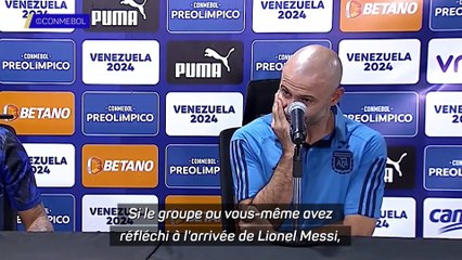 Mascherano invite Messi à participer aux JO 2024