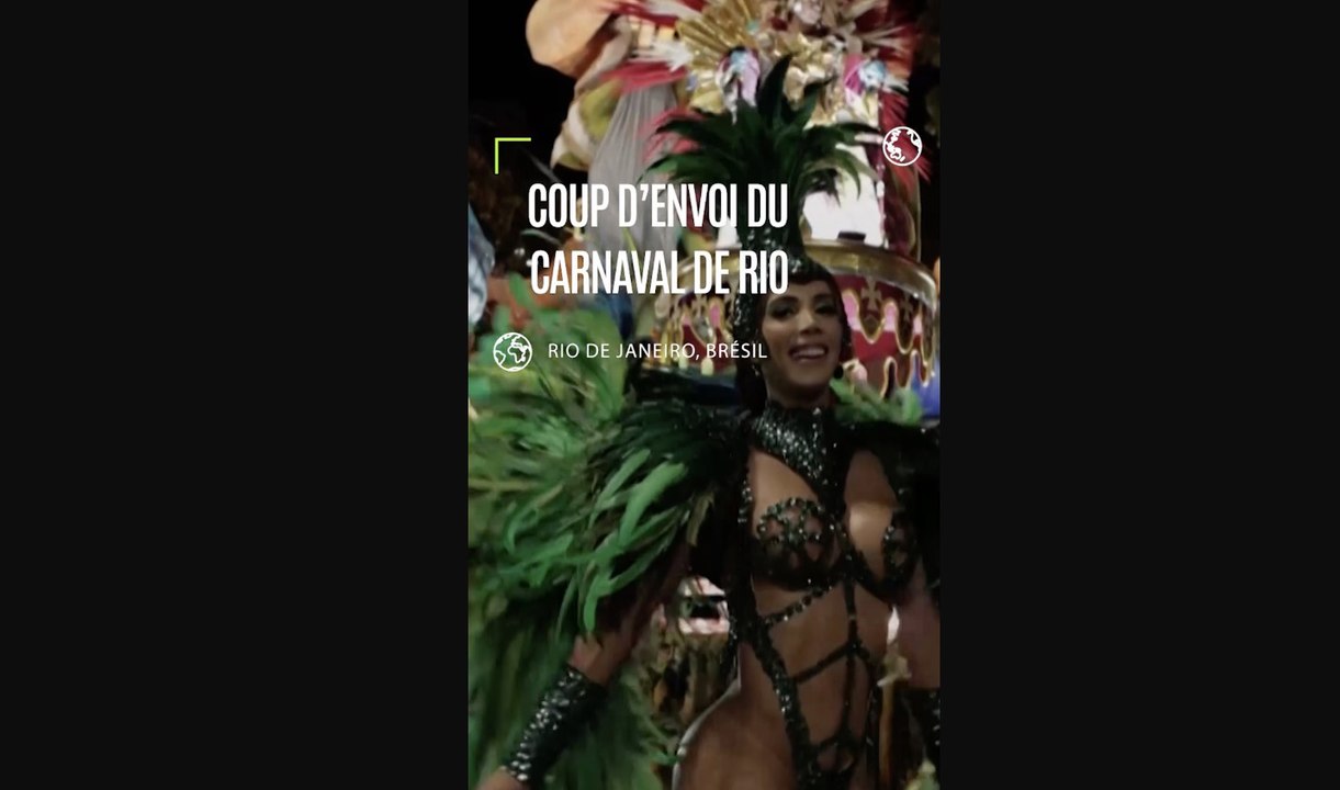 Brésil : coup d'envoi du Carnaval de Rio
