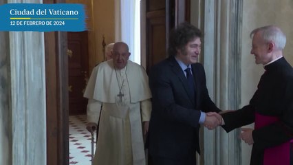 Javier Milei visita al Papa Francisco