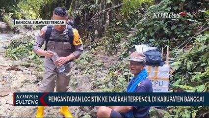 Pengantaran Logistik ke Daerah Terpencil di Kabupaten Banggai