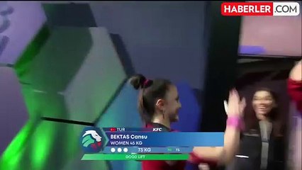 Milli haltercilerimiz Cansu Bektaş ve Gamze Altun'dan tarihi başarı