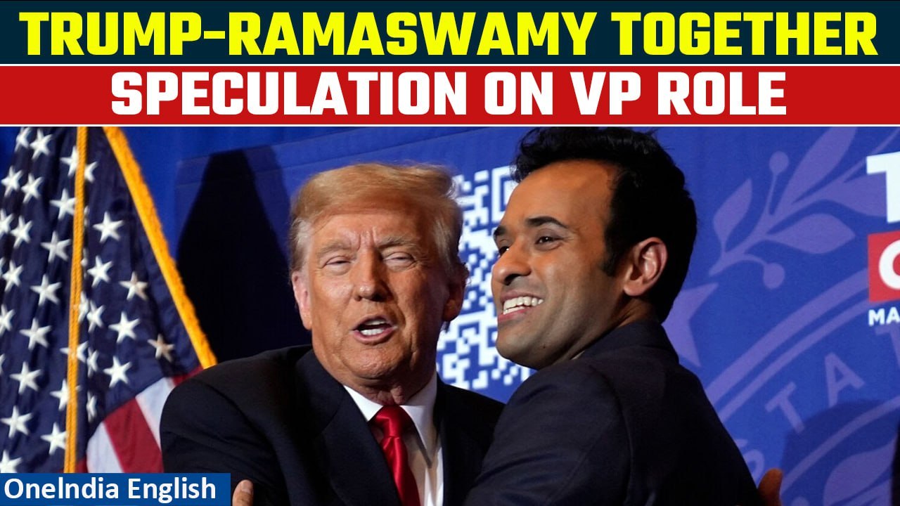Donald Trump Mar-A-Lago Gala: Vivek Ramaswamy, Trump enter together; what does it mean? | Oneindia