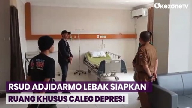 RSUD Adjidarmo Lebak Siapkan Ruang Khusus dan Dokter Kejiwaan Untuk Caleg Depresi