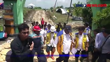 Atasi Banjir Demak, Menteri PUPR Targetkan Perbaikan Tanggul Sungai Wulan Selesai dalam 3 Hari