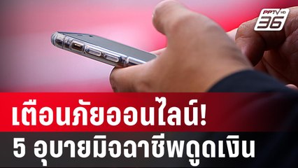 เตือนภัยออนไลน์!  มิจฉาชีพหลอกขาย "แอร์-พัดลม-ทัวร์ทิพย์ ลดหย่อนค่าไฟ" | PPTV Online