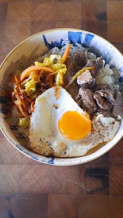 Recette de Bibimbap !