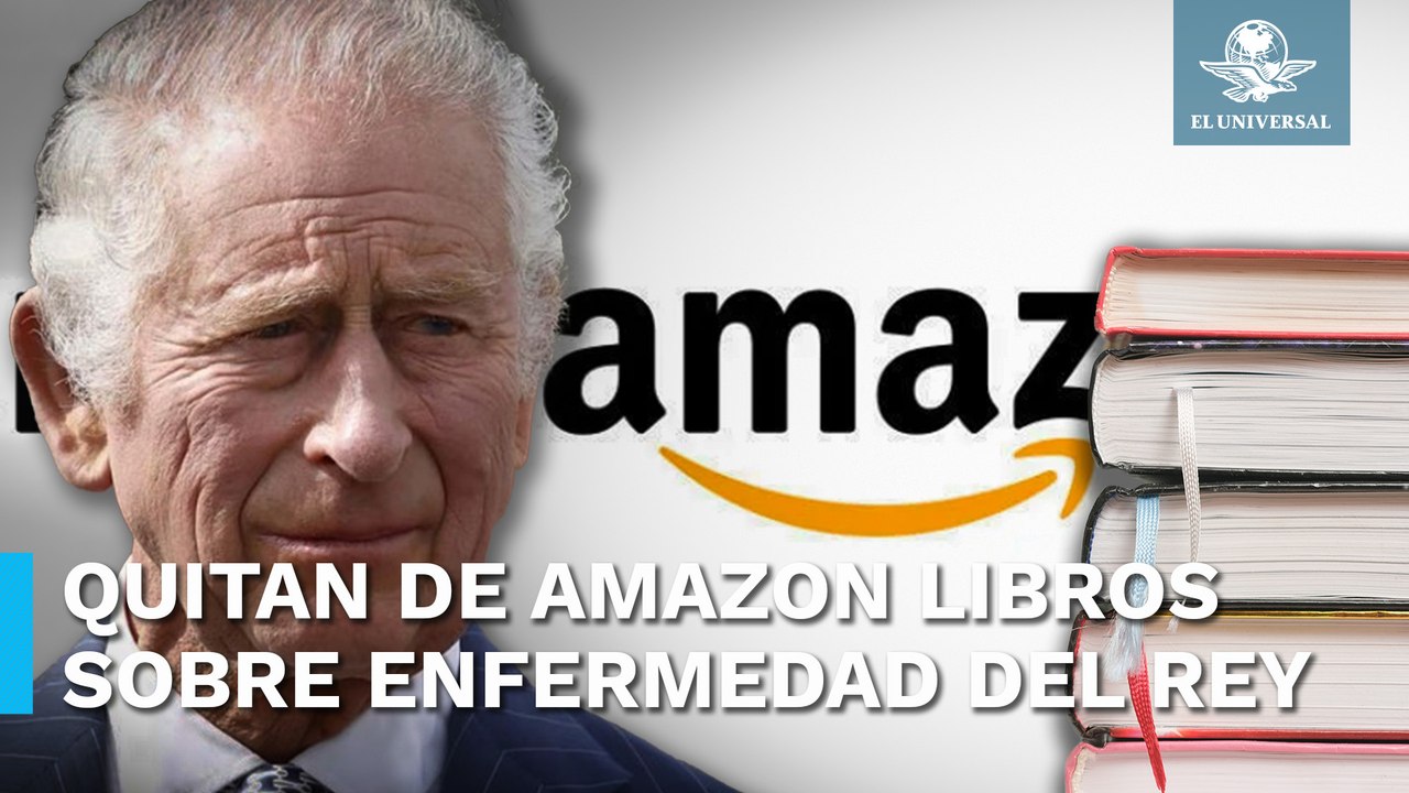 Amazon suspende venta de libros sobre el cáncer del rey Carlos III escritos  supuestamente por IA - Vídeo Dailymotion