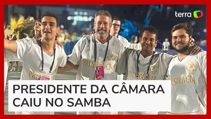 Arthur Lira desfila pela Beija-Flor na Sapucaí com enredo em homenagem a Maceió