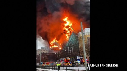 Large fire breaks out at Sweden's biggest amusement park