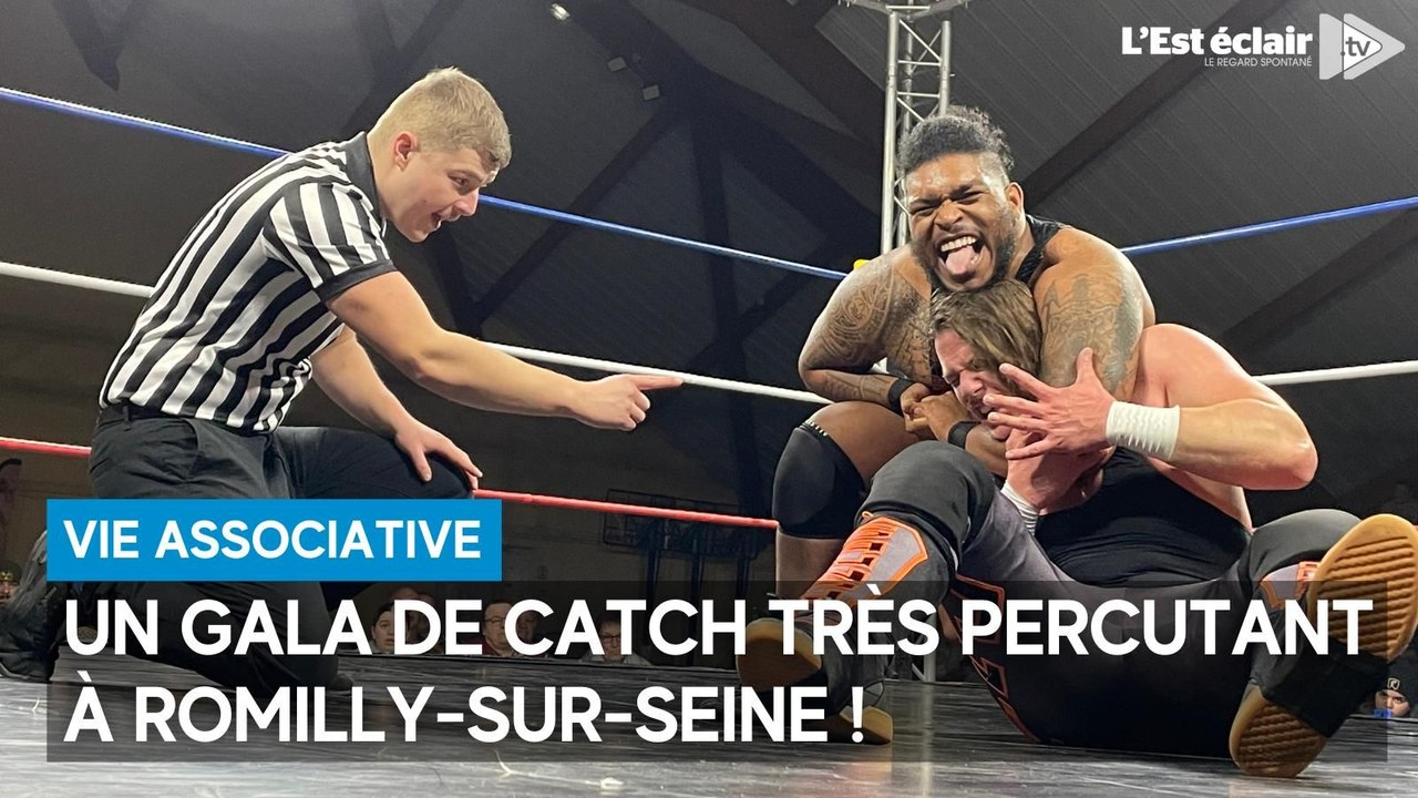 Guichets fermés pour le premier gala de catch du club de Romilly-sur-Seine