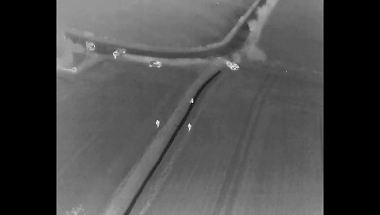 Watch police near Skegness locate drug driver hiding in ditch