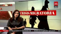 Aseguran a 156 migrantes que viajaban hacinados en un tráiler en Veracruz
