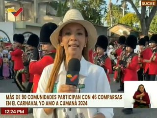 Tải video: Sucre | Ciudadanos de 90 comunidades participan en los tradicionales Carnavales de Cumaná 2024