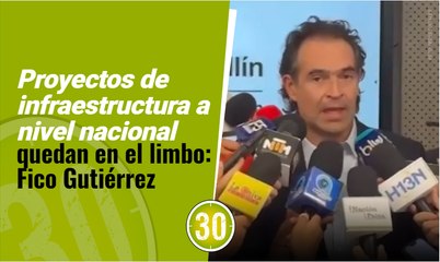 Proyectos de infraestructura a nivel nacional quedan en el limbo Fico Gutiérrez