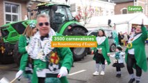 3500 carnavalistes au Rosenmontag d'Eupen