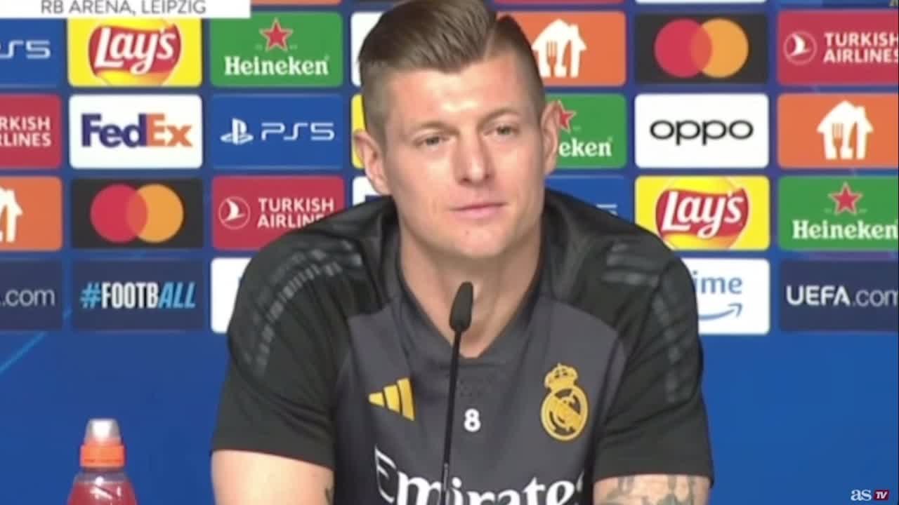 Kroos responde sobre su renovación antes del partido de Champions en Leipzig