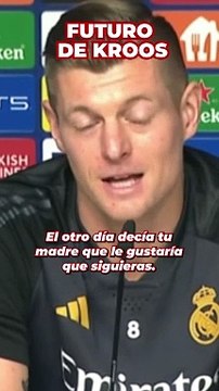 Habla mucho , la broma de Kroos tras las declaraciones de su madre