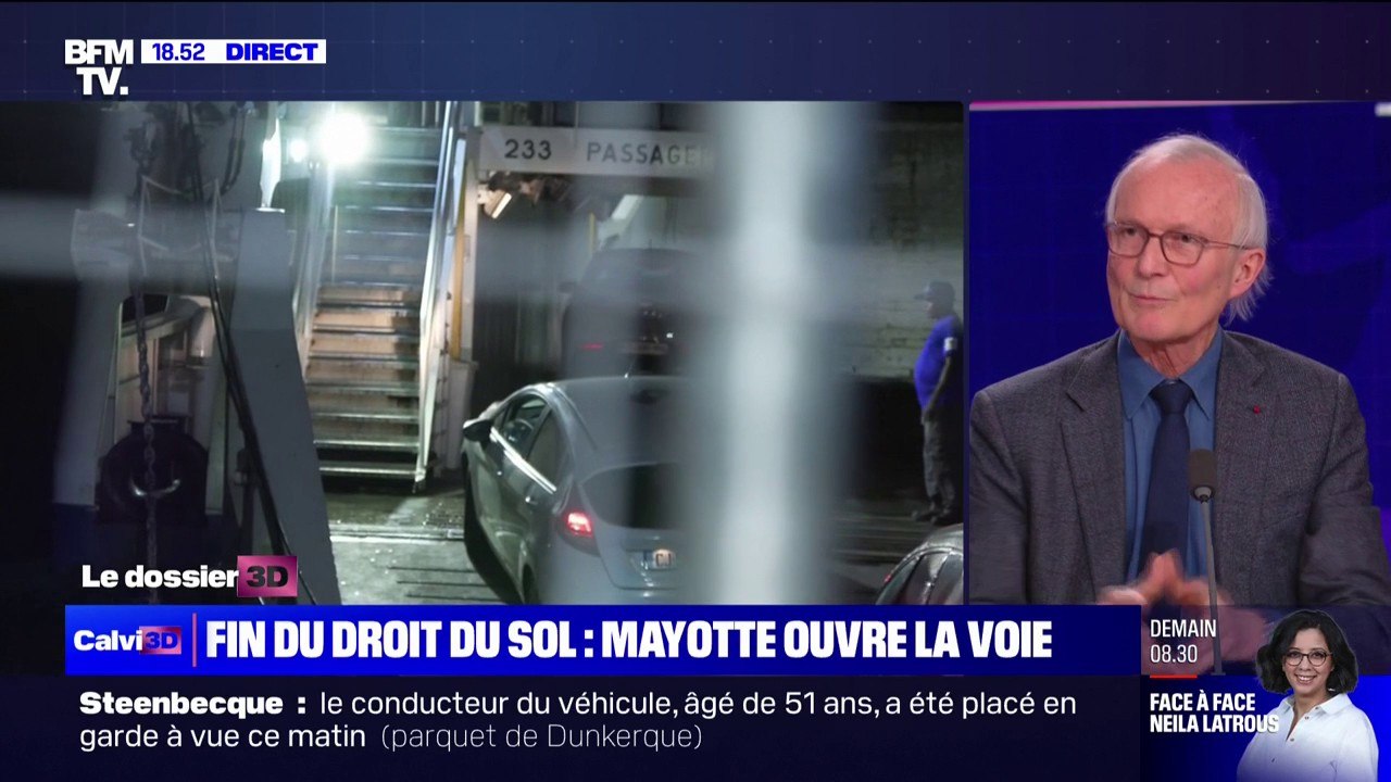 Suppression du droit du sol à Mayotte: "Une mesure cosmétique mais extrêmement dangereuse", pour Patrick Baudouin (président de la Ligue des Droits de l’Homme)