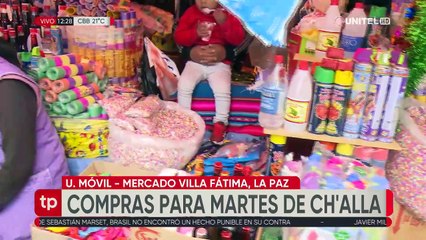 Gran afluencia de personas en los mercados en el segundo día de Carnaval
