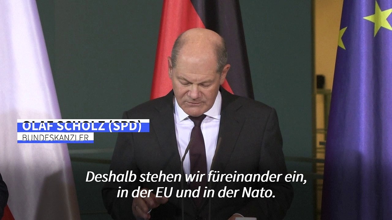 Scholz: Relativierung der Nato-Beistandsgarantie 'unverantwortlich'