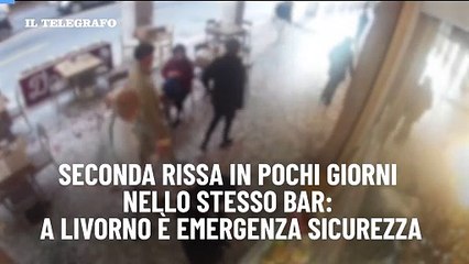 Seconda rissa in pochi giorni nello stesso bar: a Livorno ? emergenza sicurezza