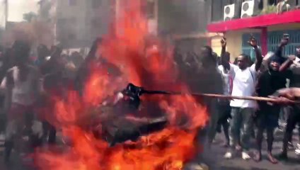 Congolese protest alleged US, Belgium support of Rwanda