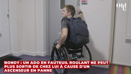 Bondy : un ado en fauteuil roulant ne peut plus sortir de chez lui à cause d'un ascenseur en panne