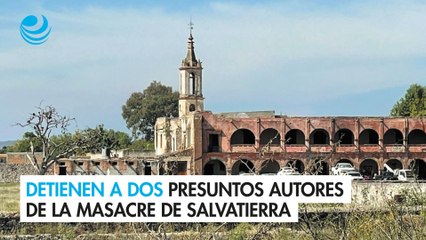 Download Video: Detienen a dos presuntos autores materiales de masacre de Salvatierra, Guanajuato