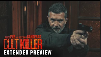 Cult Killer |  Extended Preview - Antonio Bandaras, Alice Eve