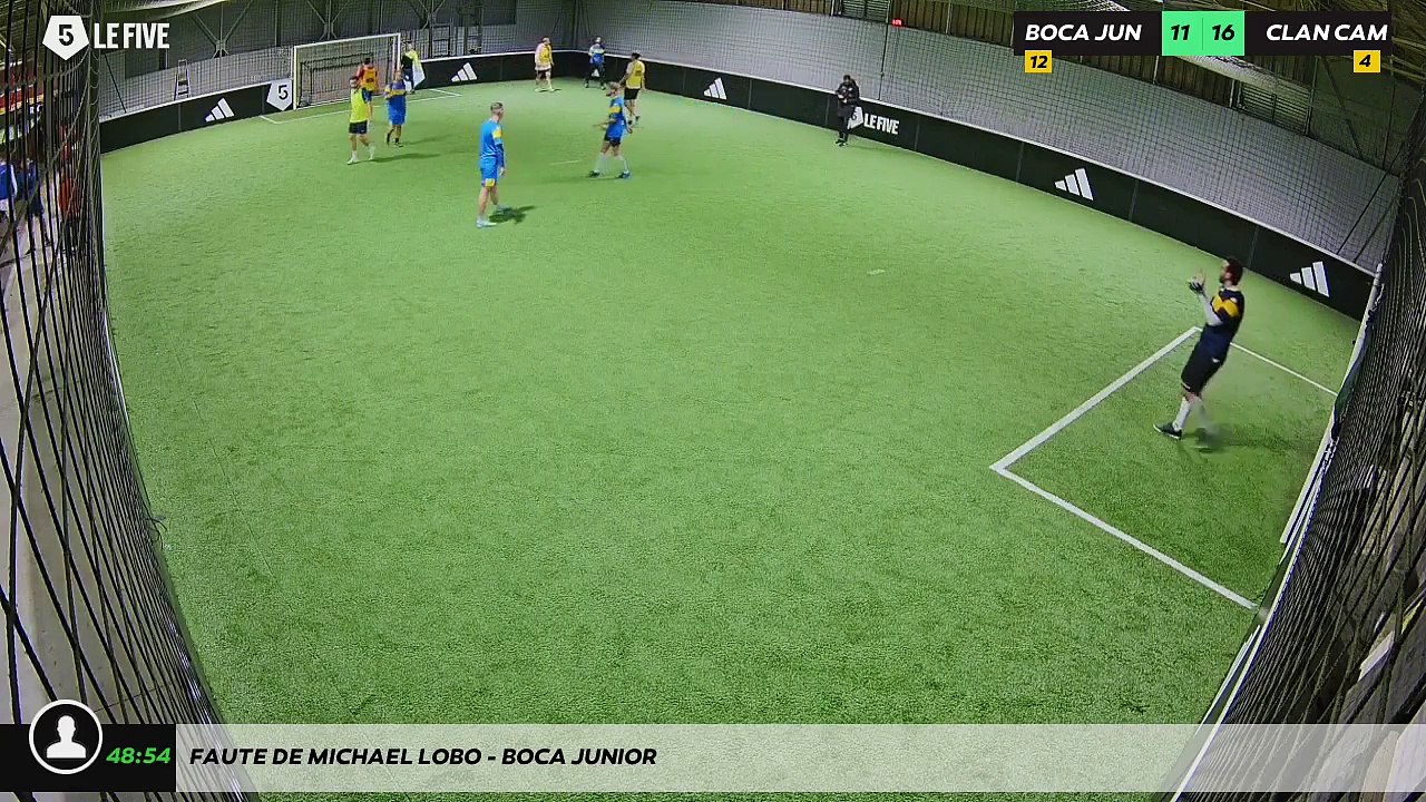 Faute de Michael Lobo - BOCA JUNIOR