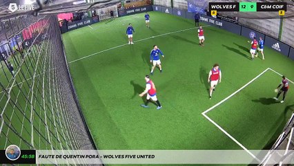 Faute de Quentin Pora - WOLVES FIVE UNITED