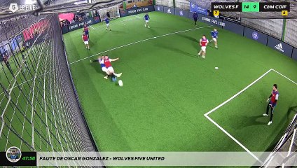 Faute de OSCAR GONZALEZ - WOLVES FIVE UNITED