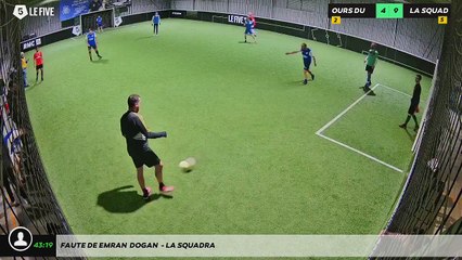 Faute de Emran  Dogan  - LA SQUADRA