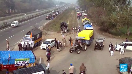 Protestas de agricultores en India exigen más protección y estabilidad económica