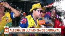 Comparsas despiden el Carnaval en la Ballivian 1