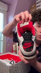 Tu aimes les Jordan 4 Fire Red toi ?