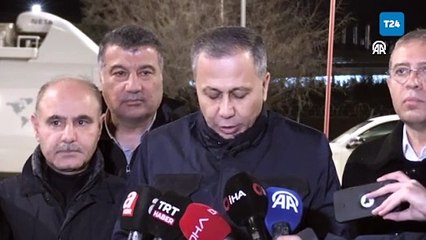 Bakan Yerlikaya: Kayan kütlenin toplam hacmi 10 milyon metreküp, 9 işçimiz bu kütlenin altında kaldı