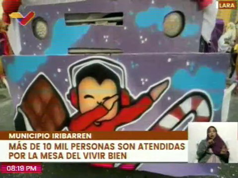 Lara | Familias del mcpio. Iribarren disfrutaron del desfile de carrozas y comparsas