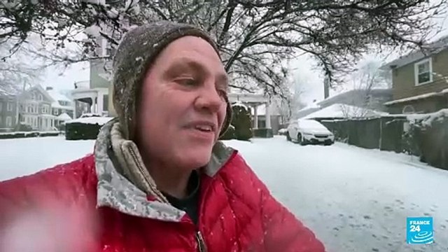 El noreste de Estados Unidos paralizado por una fuerte tormenta de nieve