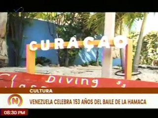 Venezolanos conmemoran 153 años del Baile de la Hamaca