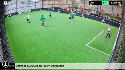 Faute de Damien De Oli - Saint-Mauresque