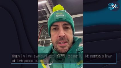 Fernando Alonso dispara la ilusión: "El feeling con el coche fue genial"