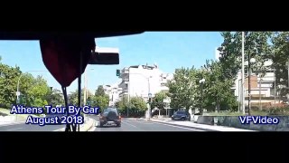Athens City Tour By Car, Greece (August 2018)