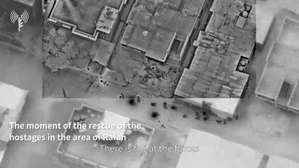 Câmeras registram resgate de reféns argentinos em Rafah