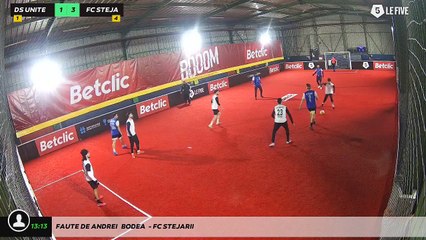 Faute de ANDREI	 BODEA  - FC STEJARII