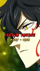 Top 10 Isekai Anime List
