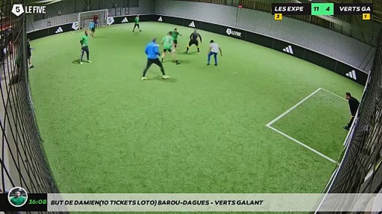 But de Damien(10 tickets LOTO) Barou-dagues - VERTS GALANT