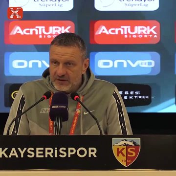 Hari Vukas: Pozisyonları değerlendiremedik