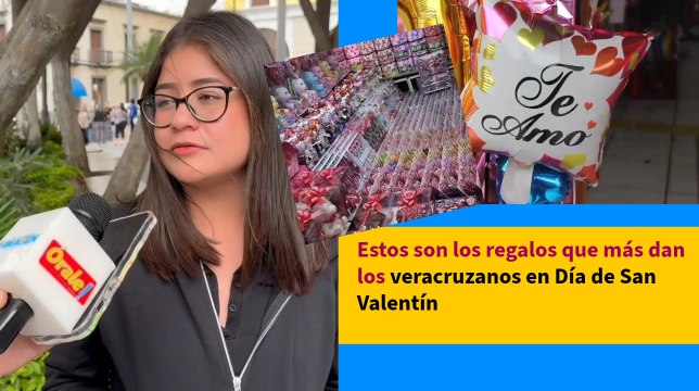 Estos son los regalos que más dan los veracruzanos en Día de San Valentín