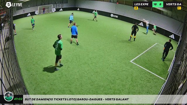 But de Damien(10 tickets LOTO) Barou-dagues - VERTS GALANT